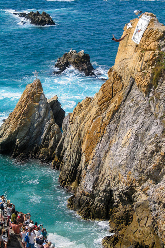 La Quebrada is one of the most famous tourist attractions in Acapulco, Mexico