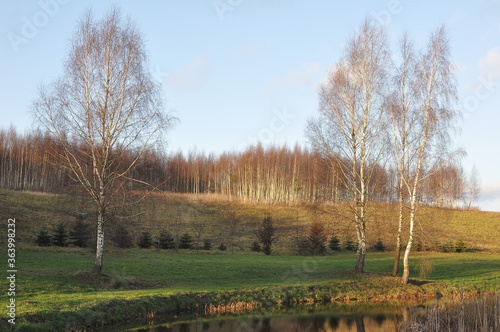 Polska - Mazury - Warmia. Krajobraz.