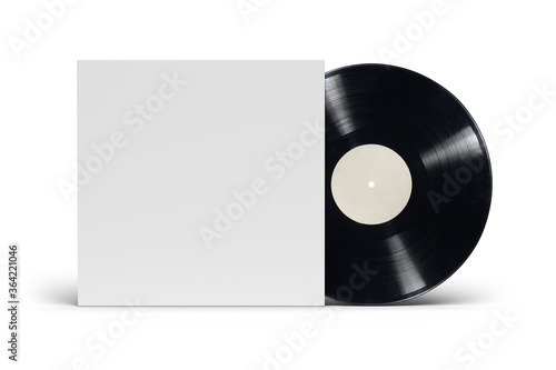 12-inch vinyl LP record in cardboard cover on white background.