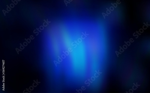 Dark BLUE vector glossy abstract layout. New colored illustration in blur style with gradient. Background for a cell phone.