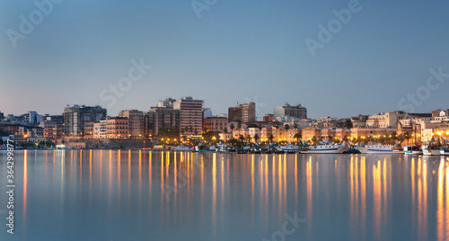 Taranto city in the morning, Italy, Puglia
