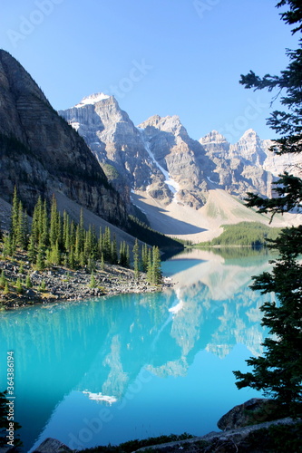 lake in the mountains