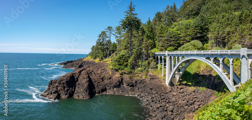 Ben Jones Bridge - Otter Crest Loop. Oregon coast.