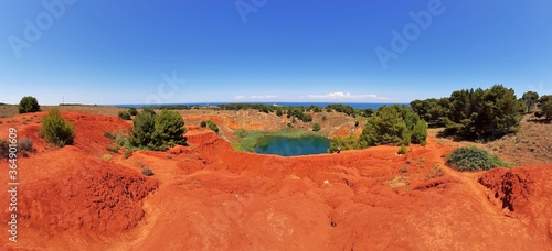 Otranto - Panoramica dalla cava di bauxite