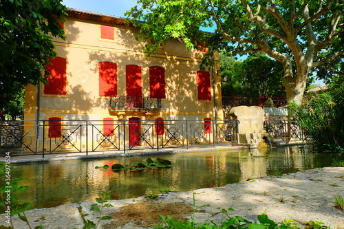 Park Jourdan in Aix en Provence, France