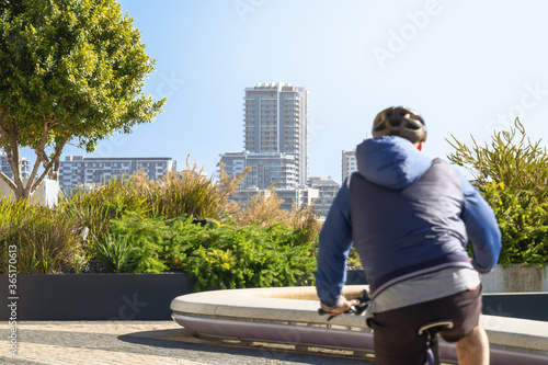 cyclist in Perth