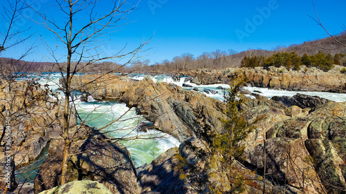 Great Falls, VA. Potomac River.