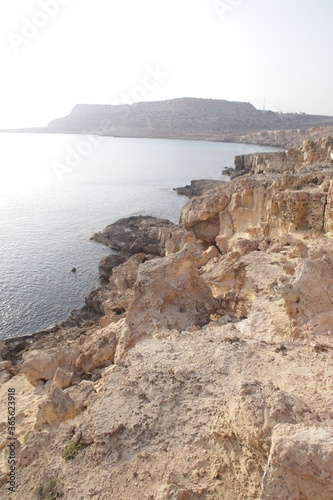 coast of the island of crete