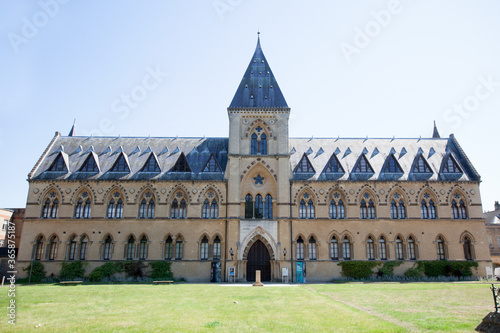 The Oxford Museum of Natural History and The Pitt Rivers Museum in Oxford in the United Kingdom