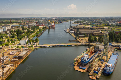 shipbuilding industry ship building -Gdańsk, Poland