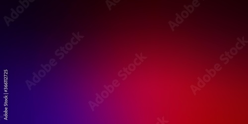 Dark Pink, Yellow vector blurred template. Gradient abstract illustration with blurred colors. Design for landing pages.