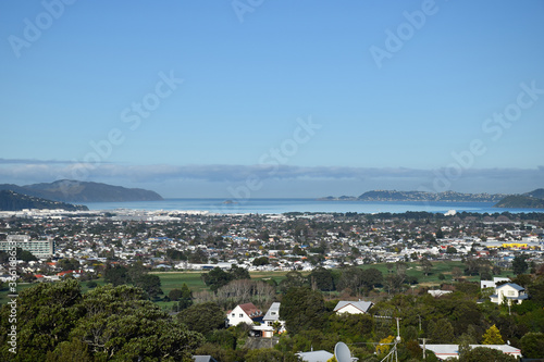 Wellington and Petone Harbour views, Lower Hutt, New Zealand