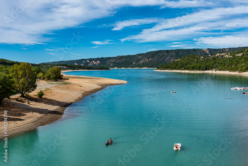 Lake Sainte-Croix, Verdon Gorge, Provence in France