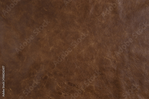 Natural brown leather texture background. 