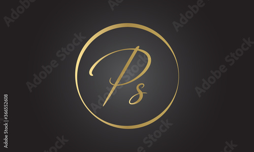 Initial PS Letter Logo With Creative Modern Business Typography Vector Template. Creative Letter PS Logo Vector.