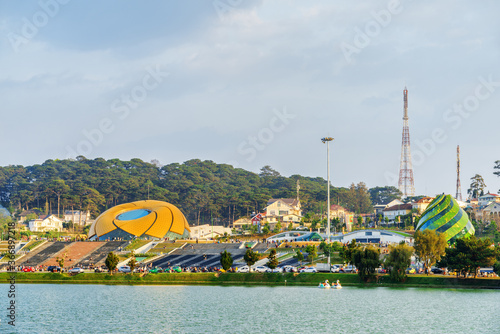 The Lam Vien Square and the Xuan Huong Lake, Dalat