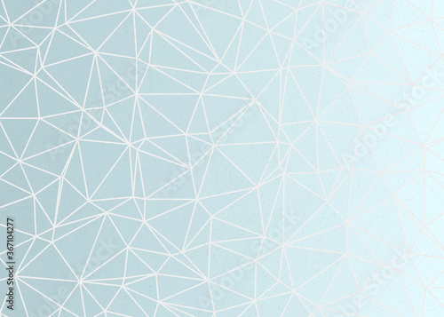 Sky Blue color Abstract color Low-Polygones Generative Art background illustration