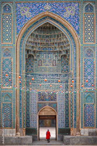 Friday Mosque known also as Jameh Masjid in Kerman, Iran