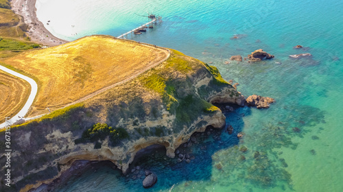 The Nature Reserve of Punta Aderci in the area of Vasto, Chieti province, Abruzzo region of Italy.