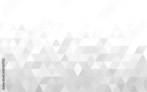 Gray polygonal mosaic background, Vector illustration, Used for presentation, website, poster, business, work.