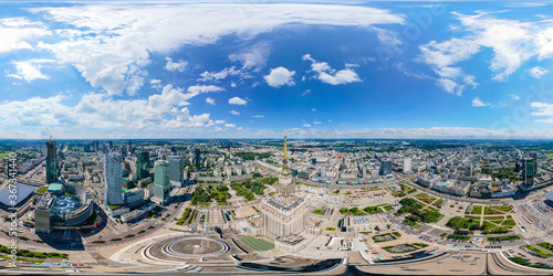 Warszawa - panorama sferyczna