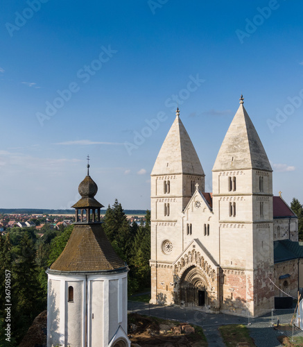 Jak's Romanesque abbey church, Hungary..