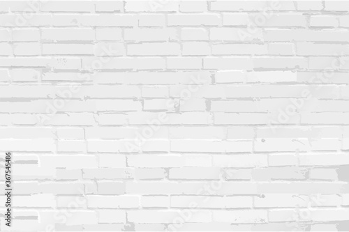 Abstract white bricks wall texture background. abstract bricks background perfect for background, wallpaper, backdrop, banner