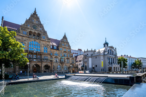 Rathaus, Bielefeld, Deutschland 