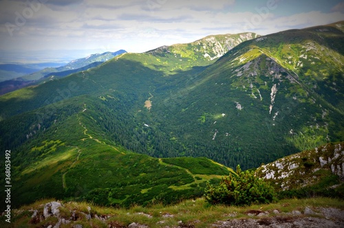 Zielone stoki Tatr Zachodnich, Słowacja