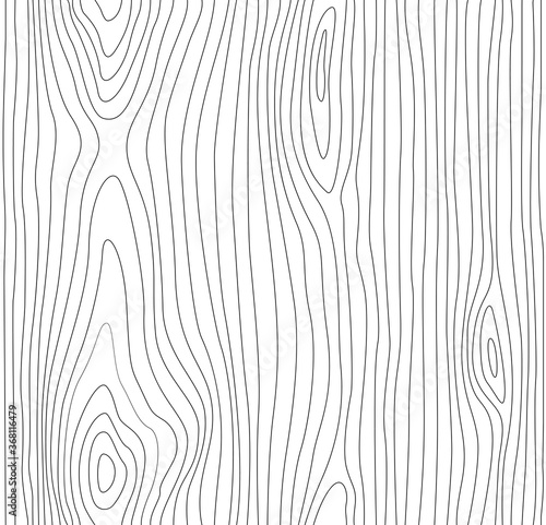 Seamless wooden texture. Dense lines. Abstract background. Vector illustration