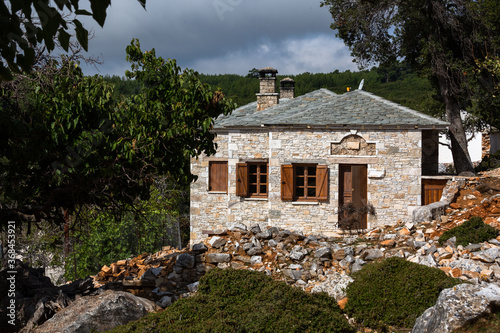 Oldest village in Thassos island Greece Kastro