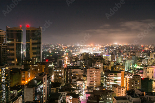 Dar es Salaam at night