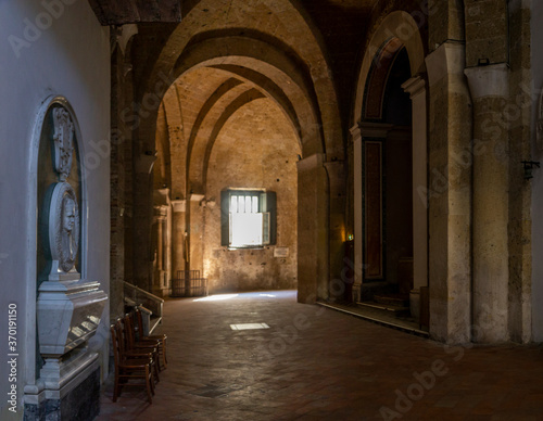 interior of the church of san paolo in Aversa