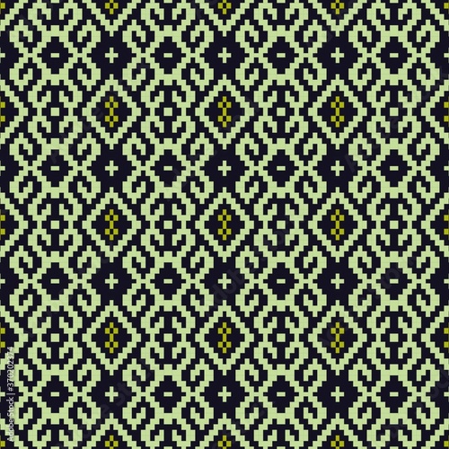 seamless background with multicolored repeating patterns. 3d illustration, 3d rendering.