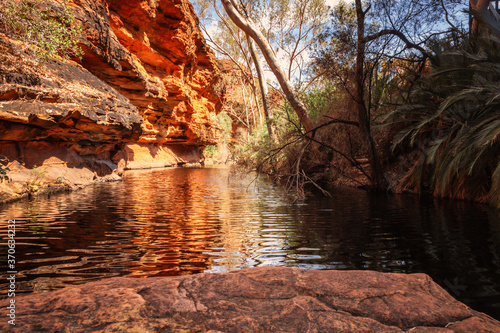 Kings Canyon in center Australia