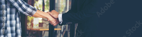 Banner template Partner Business Trust Teamwork Partnership. Industry contractor fist bump dealing mission business. Mission team meeting group of People Fist bump Hands together. Business Concept