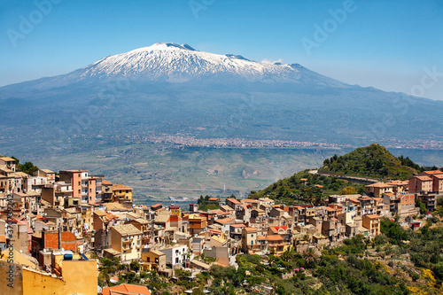 Mount Etna near Centuripe, Sicily, Italy