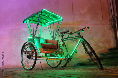 Neon rickshaw 