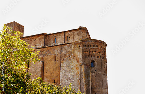 Tuscania -Italy Apse of San Pietro church