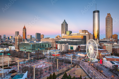 Atlanta, Georgia, USA downtown skyline