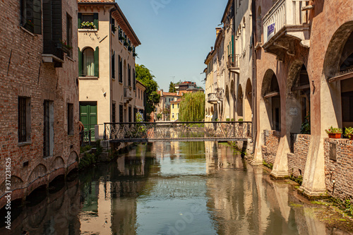 Buranelli canal view in Treviso in Italy 2