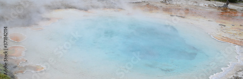 Late Spring in Yellowstone National Park: Silex Spring of the Fountain Group of Lower Geyser Basin