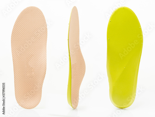 insole for shoes isolated on a white background