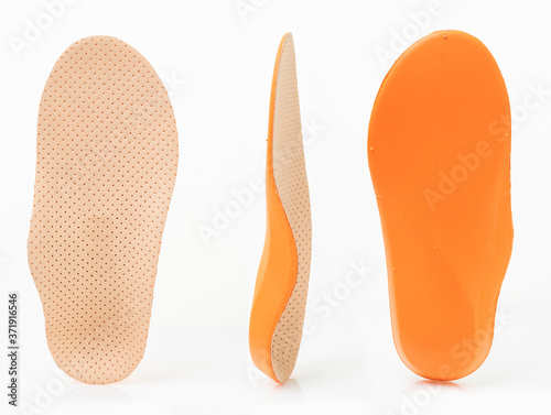 insole for shoes isolated on a white background