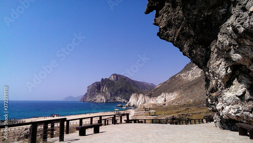 Under the Rock, Mughsail Beach, Salalah Oman