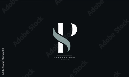 SP or PS Letter Business Logo Design Alphabet Icon Vector Symbol