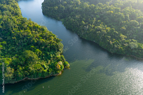 Panama view of the river Darien 