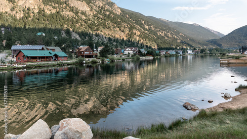 lake and mountains in Georgetown, Colorado