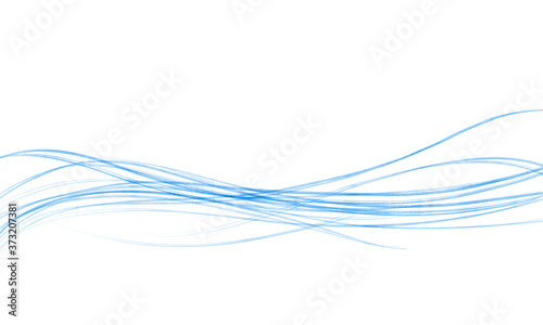 abstract background : blue wave graphic