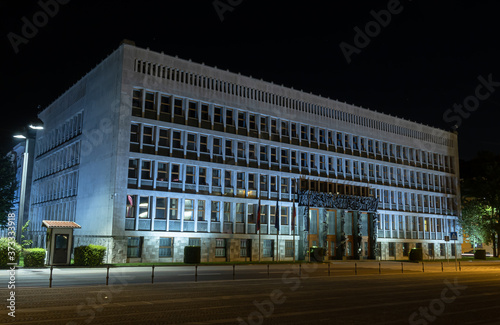 Parliament of the republic Slovenia in Ljubljana